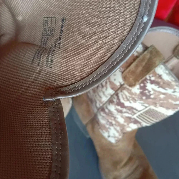 Ariat Mens 5. Excellent Used Condition Western Boot - Antique Mocha - Picture 8 of 8